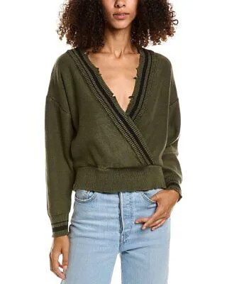 Женский университетский свитер Vintage Havana Surplice