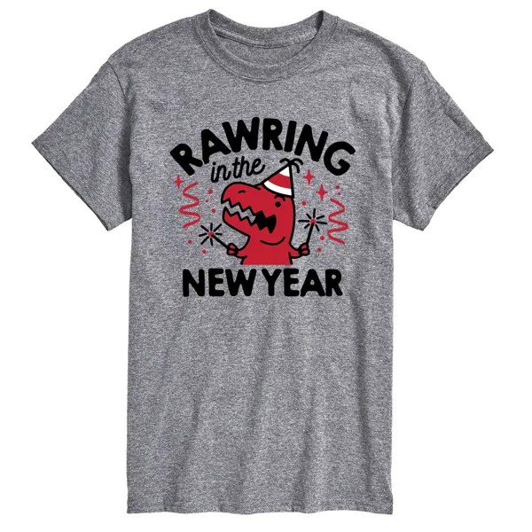 Новогодняя футболка Big & Tall Rawring Licensed Character