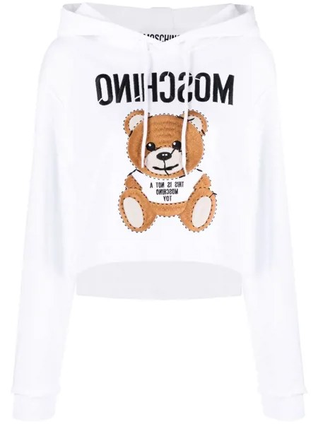 Moschino укороченное худи