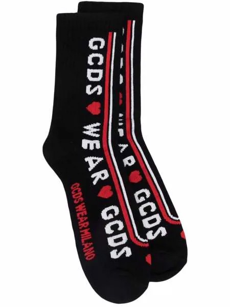 Gcds носки с вышитым логотипом