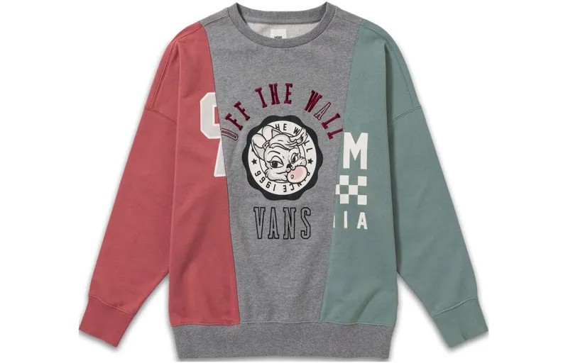 Толстовка GYM CLASS CREW женская многоцветная Vans