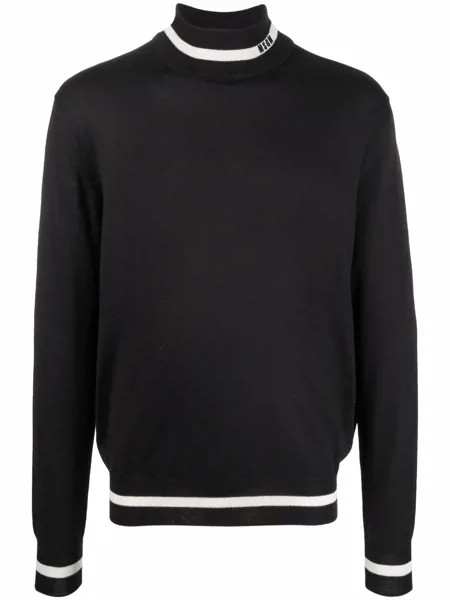 MSGM джемпер с высоким воротником