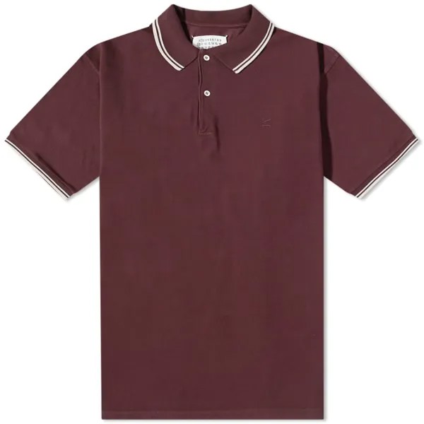 Футболка Maison Margiela Embroidered Logo Polo Shirt