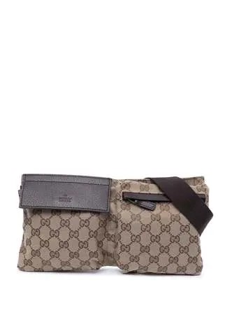 Gucci Pre-Owned поясная сумка с монограммой GG