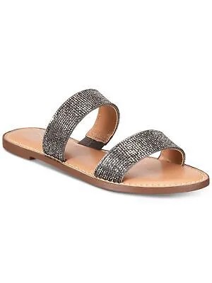 Женские шлепанцы без шнуровки MATERIAL GIRL Silver Gore Ginnie с круглым носком, 9 м