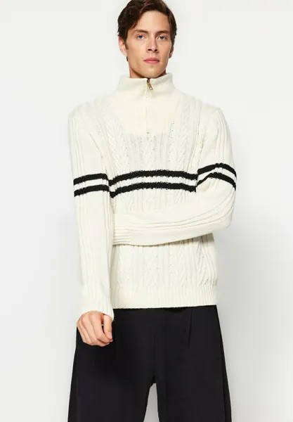 Вязаный свитер Trendyol, цвет ecru