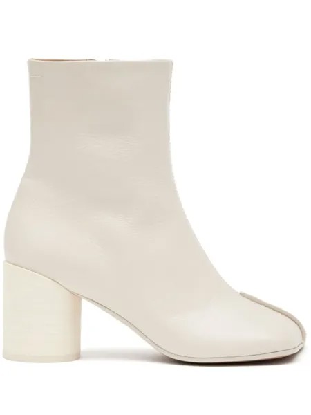 MM6 Maison Margiela ботильоны Anatomic 70, нейтральный цвет