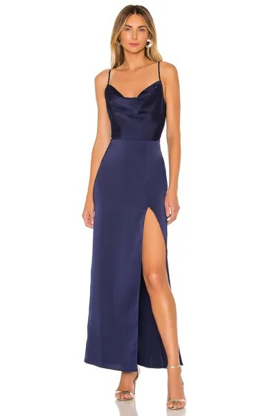 Платье NBD Lila Gown, цвет Blueberry