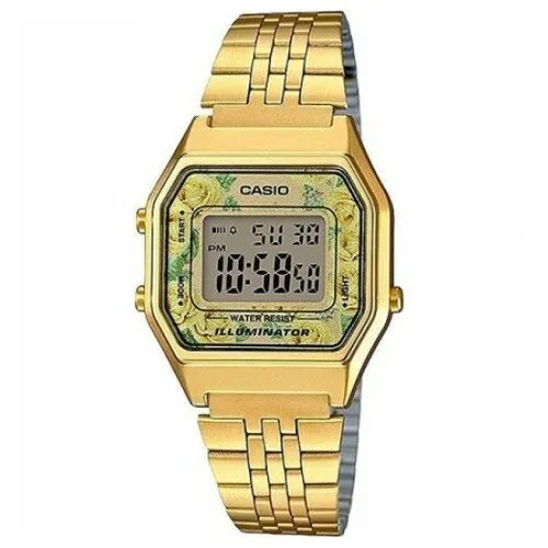 Наручные часы CASIO Vintage LA680WEGA-9C, золотой, мультиколор