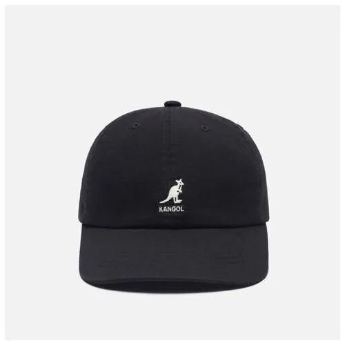 Кепка KANGOL летняя, хлопок, размер OneSize, черный