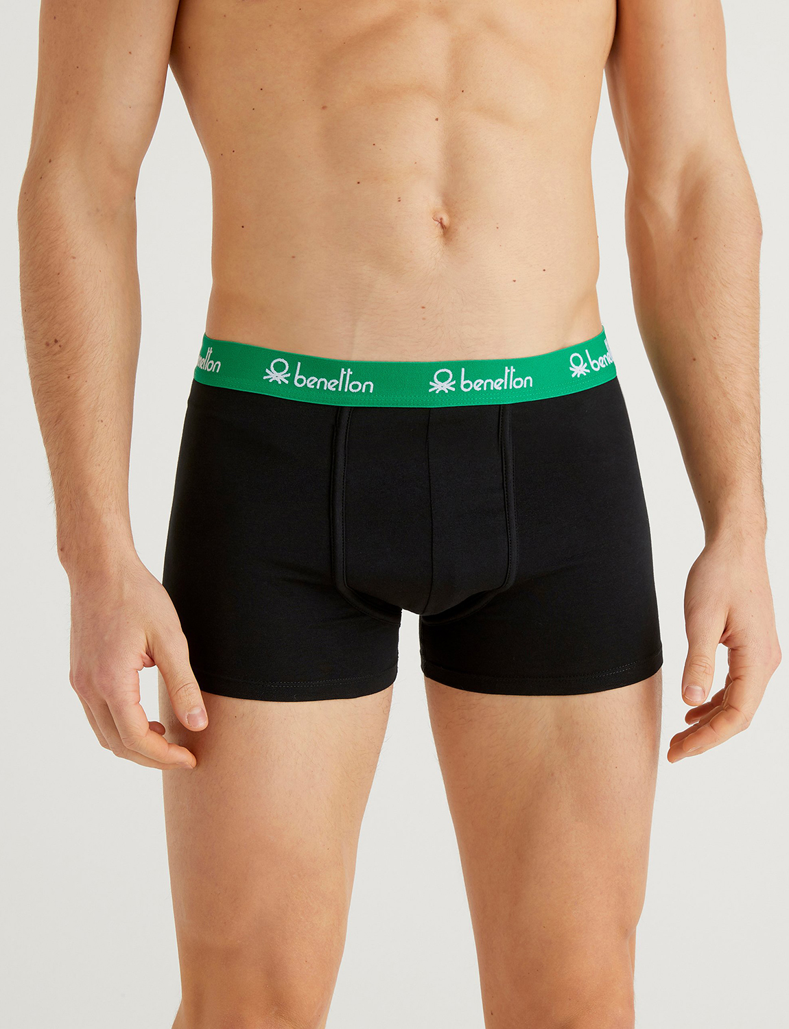 Боксеры мужские United Colors of Benetton 21A_3OP82X180 черные L