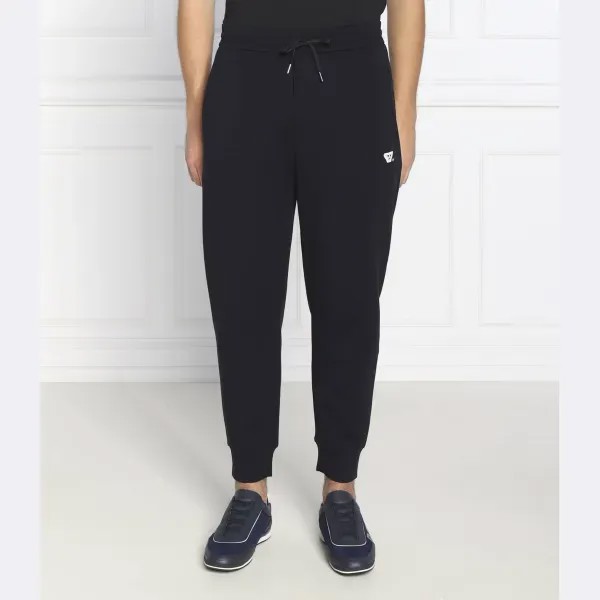 Спортивные брюки стандартного кроя Emporio Armani, синий