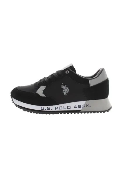 Низкие кеды U.S. Polo Assn., черные