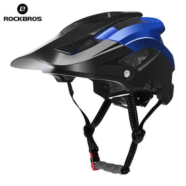 Велосипедный шлем ROCKBROS, цельнолитой защитный спортивный головной убор для мужчин и женщин