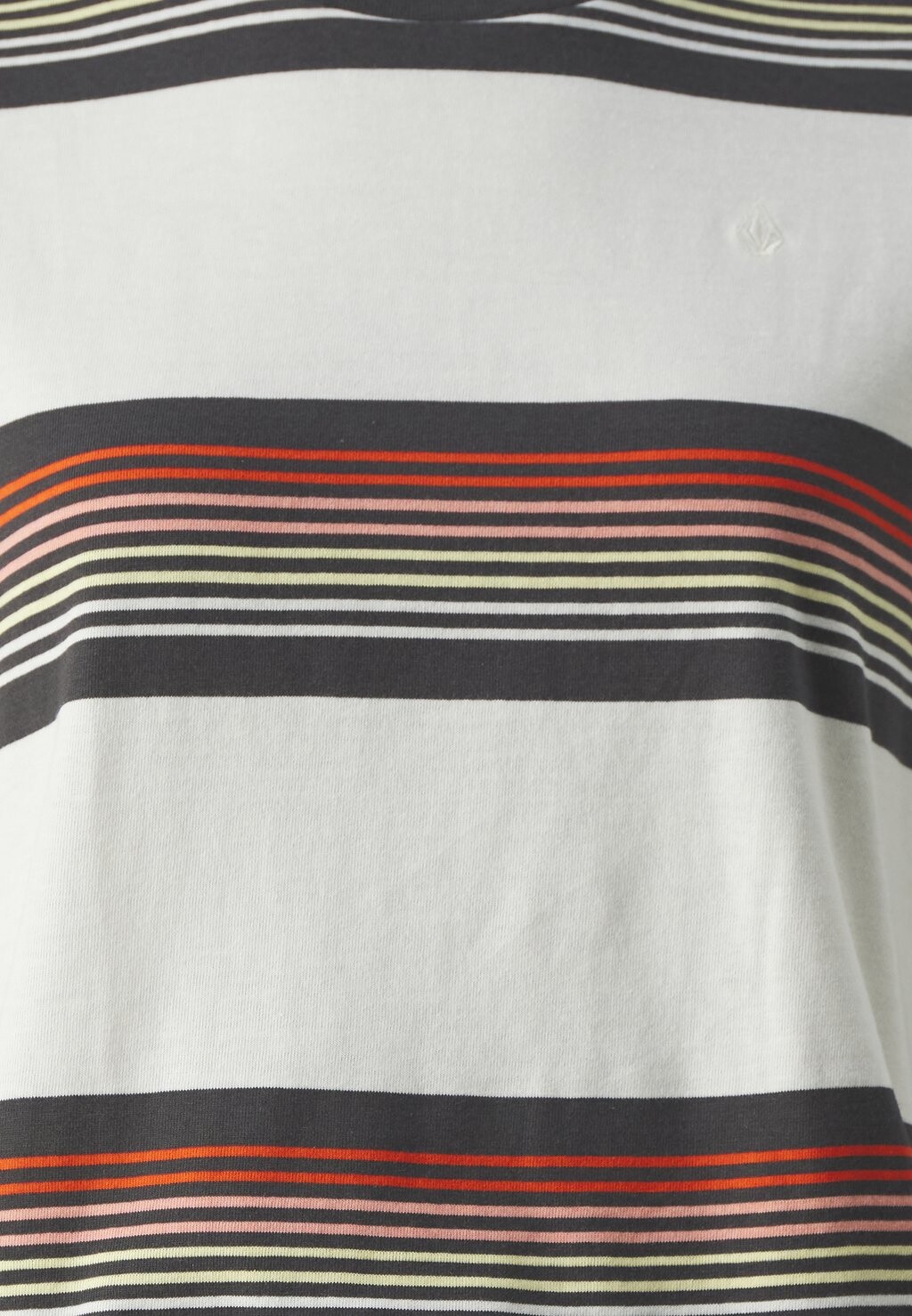 Футболка с принтом Halite Stripe Volcom, мультиколор