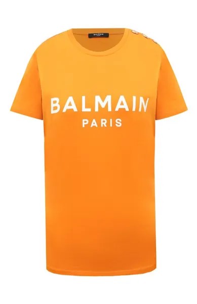 Хлопковая футболка Balmain