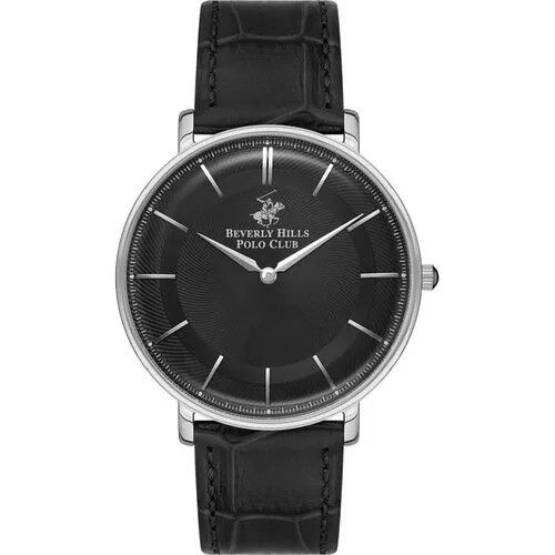 Наручные часы Beverly Hills Polo Club BP3322X.351, черный, серебряный