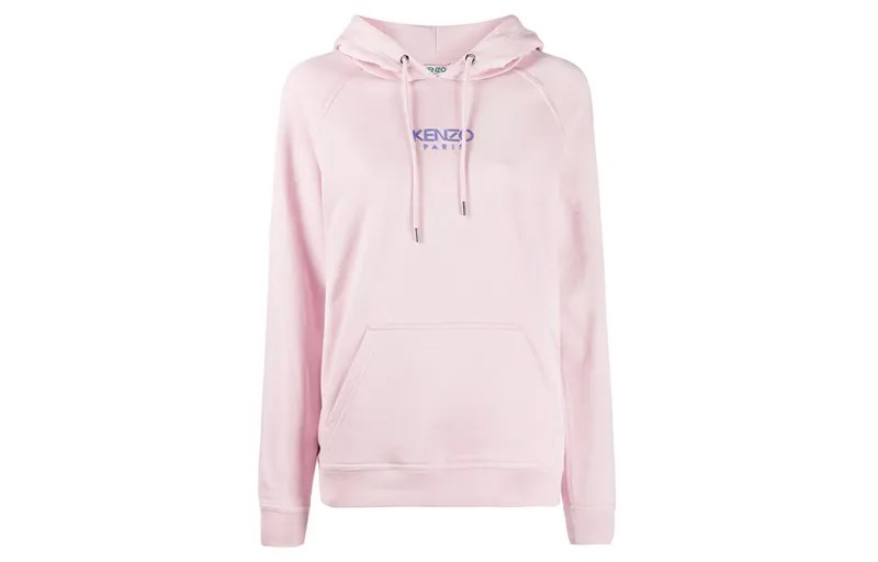 Свитшот с логотипом Letter, женский, розовый Kenzo