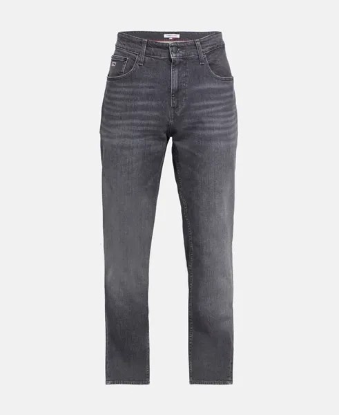 Прямые джинсы Tommy Jeans, антрацит