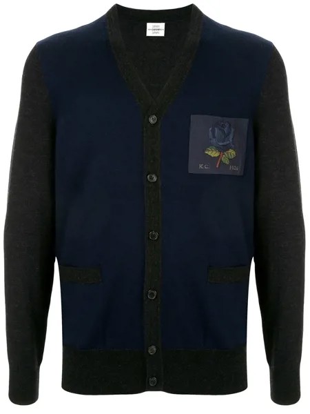 Kent & Curwen кардиган с нашивкой