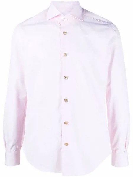 Kiton рубашка с длинными рукавами
