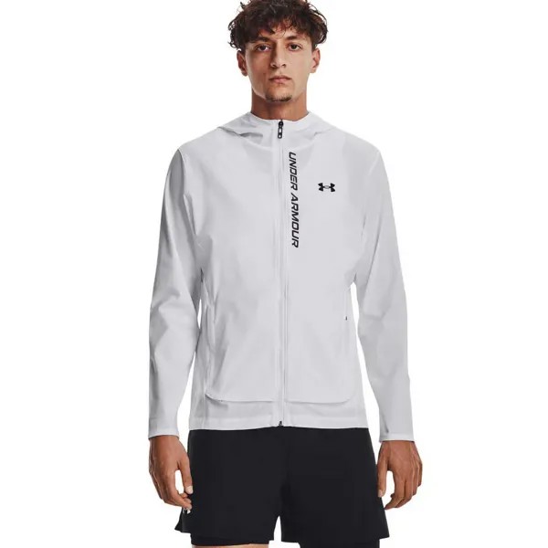 Плащ Under Armour OutRun The Storm, белый