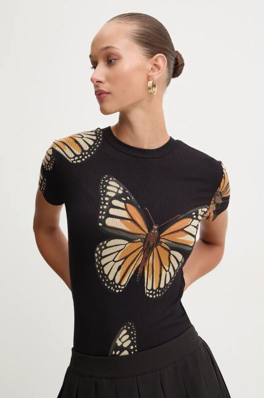 КРУАЗ футболка Desigual, черный
