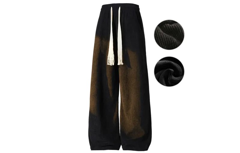 Jeanswest Jean West Повседневные брюки унисекс, Черный (на флисовой подкладке)