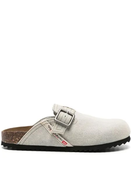 Diesel джинсовые мюли D-Woodstock X, синий