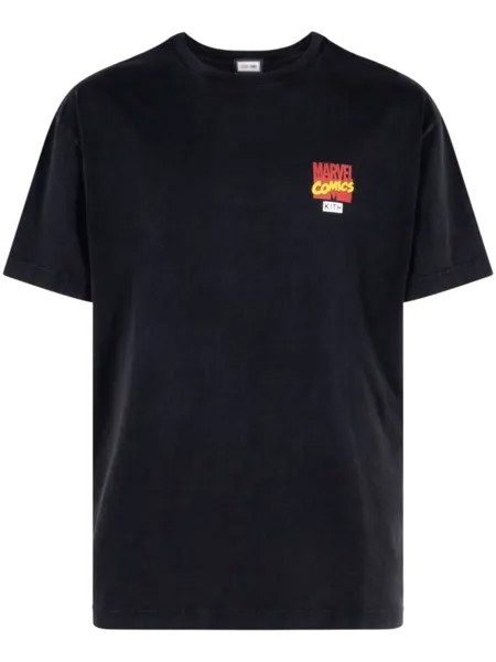 KITH футболка x Marvel Universe Vintage, черный