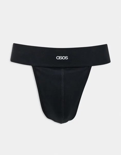 Черные стринги ASOS DESIGN