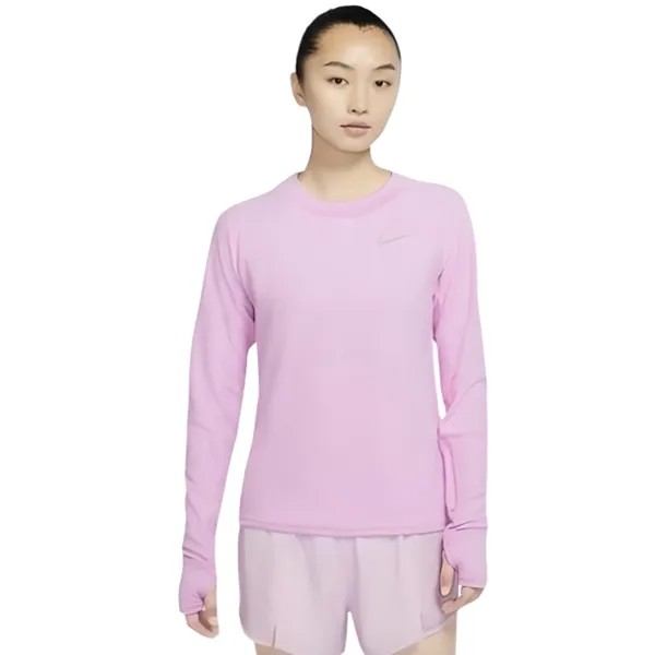 Лонгслив Nike Therma, розовый