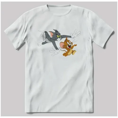 Футболка с принтом Tom and jerry- 1