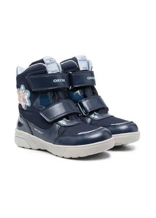 Geox Kids высокие кроссовки на липучках