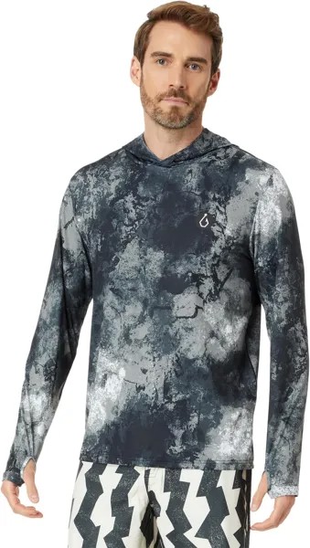 Толстовка Surf Vitals B Stack Hooded Long Sleeve Surf Tee Volcom, черный