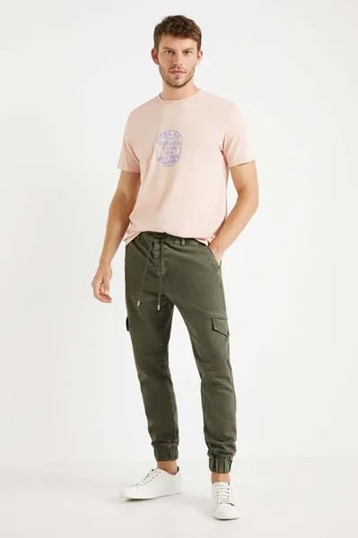 Брюки Desigual, зеленый