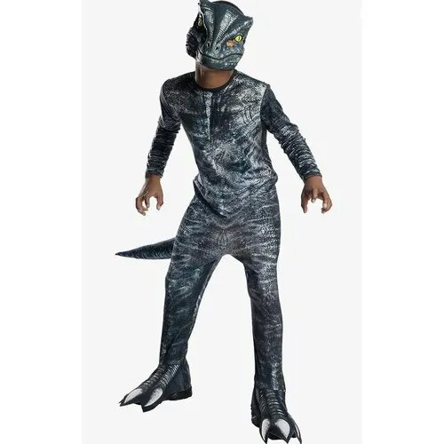 Костюм динозавра Rubies Official Jurassic World: Fallen Kingdom Velociraptor Blue Dinosaur Costume для детей 8-10 лет