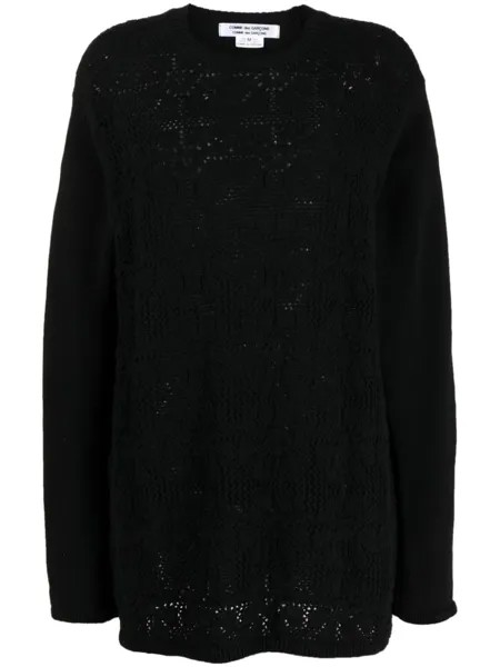 Comme Des Garçons Comme Des Garçons вязаный кардиган, черный
