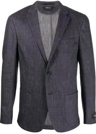 Z Zegna однобортный пиджак