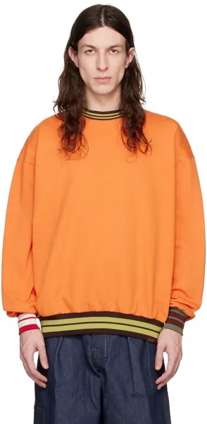 Оранжевая толстовка 'Le Sweatshirt Lasso' Jacquemus
