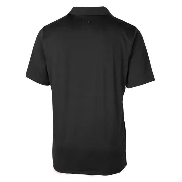 Мужская футболка-поло стрейч большого и высокого размера Forge Cutter & Buck, черный
