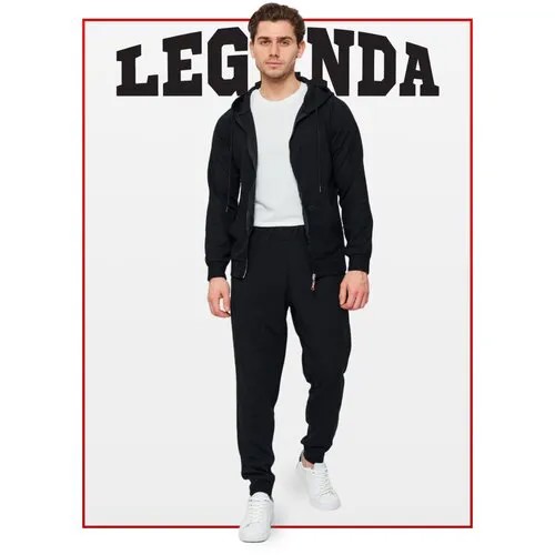Костюм спортивный Legenda, размер L, черный