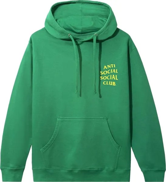 Худи Anti Social Social Club Mind Games 21 Hoodie 'Green', зеленый