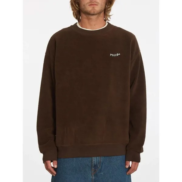 Свитшот VOLCOM Too Kool Lse Crew Dark Brown 2023