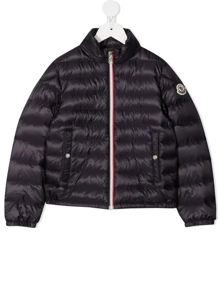 Moncler Enfant пуховик с воротником-воронкой