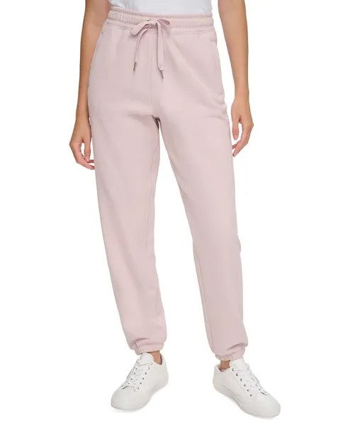 Женские спортивные штаны с завязками на талии Calvin Klein, розовый