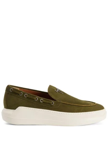 Giuseppe Zanotti туфли дерби Conley, зеленый