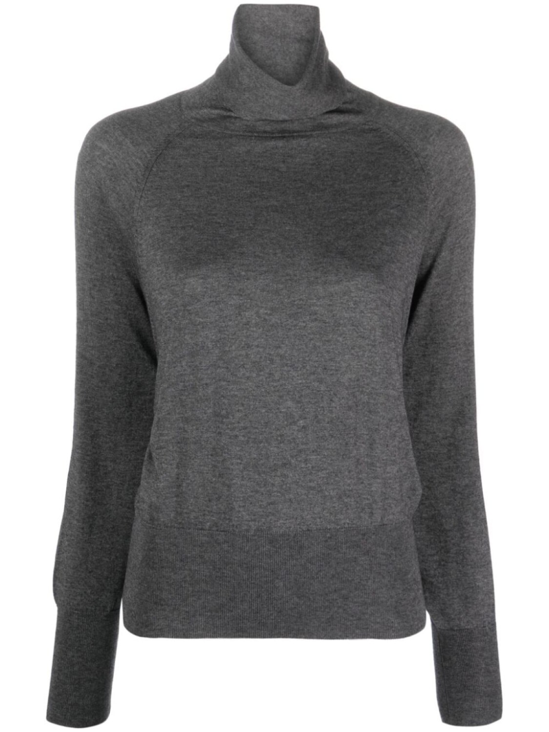 Wild Cashmere джемпер Diana с высоким воротником, серый
