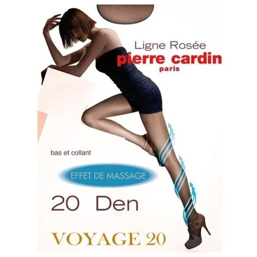 Колготки Pierre Cardin, 20 den, размер 2, коричневый