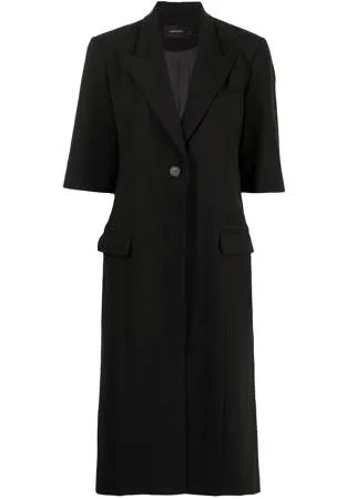 Low Classic однобортное пальто с короткими рукавами
